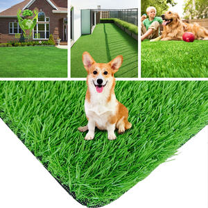<span class=keywords><strong>Prix</strong></span> de gros personnalisé de haute qualité facile à nettoyer tapis 25mm pile OEM <span class=keywords><strong>extérieur</strong></span> gazon artificiel pour animaux de compagnie aménagement paysager - Product Image 3