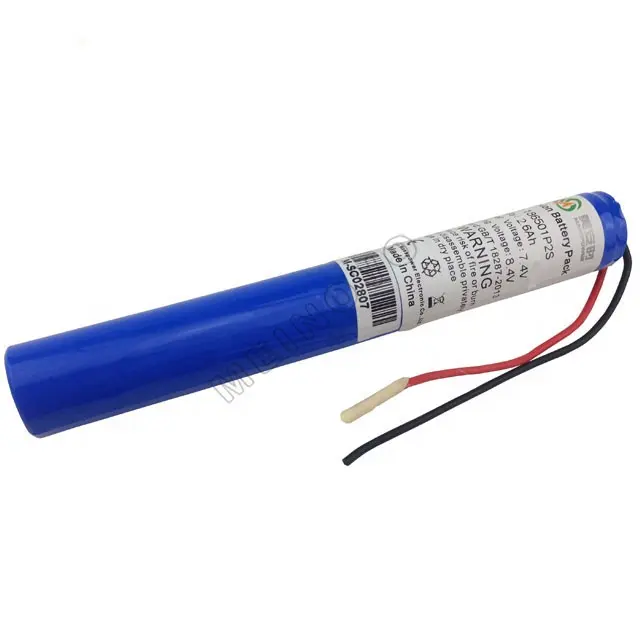 Batterie de forme ronde sûre de qualité supérieure 7.4v 2600mah