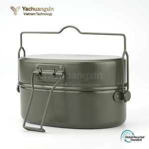 Lonchera Portátil de Aluminio de Doble Capa, Impermeable, con Asa, Capacidad de 1.5L, para Todas las Estaciones, Uso en Exteriores y Camping, con Calentamiento Totalmente Automático - Product Image 6