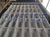 Appareil de fabrication de blocs de glace, refroidissement directe, 3 tonnes, 25kg, en promotion, livraison gratuite