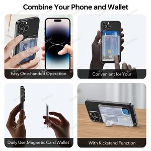 Portefeuille magnétique avec support de téléphone pour <span class=keywords><strong>Mag</strong></span>-Safes Wallet pour <span class=keywords><strong>Apple</strong></span> iPhone 17 16 - Product Image 5