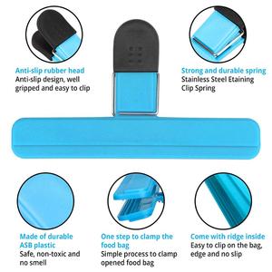 Clips Portátiles al por Mayor para Bolsas, Herramienta de Plástico para Sellado de Alimentos y Snacks, Accesorios de Organización para Cocina - Product Image 4