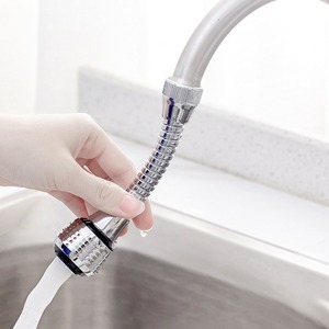 Moderna Estensione <span class=keywords><strong>Flessibile</strong></span> per Rubinetto in Acciaio Inox, Durevole, per Cucina Domestica, Risparmio Idrico - Product Image 2
