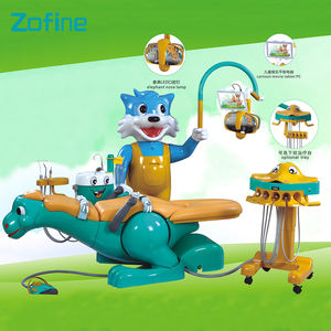 Poltrona Odontoiatrica Pediatrica Elettrica Zofine Z91D di Alta Qualità con Mobile Laterale Apple, 2 Sgabelli per Dentista, Telaio in Metallo, <span class=keywords><strong>Design</strong></span> Ergonomico - Product Image 6