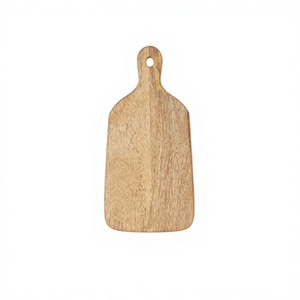 Dishwasher Safe Handmade Eco-friendly Sustainable Durable Wooden Rectangle Knife Handle Chopping Board Food Serving Tray 0.4cm - Product Image 6
