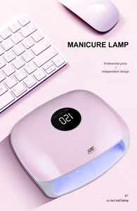 <span class=keywords><strong>Lampe</strong></span> à Ongles <span class=keywords><strong>UV</strong></span> <span class=keywords><strong>LED</strong></span> SML 48W Haute Puissance avec Capteur Infrarouge Intelligent, Séchage Rapide <span class=keywords><strong>pour</strong></span> <span class=keywords><strong>Vernis</strong></span> Gel - Product Image 3