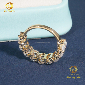 Bague de fiançailles en or 14 carats avec diamant de laboratoire de forme ovale de 0,5 carat, design unique et élégant, bijoux de mariage de luxe - Product Image 5
