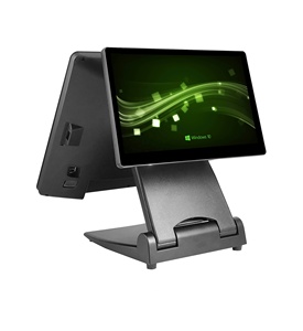 Nhà máy trực tiếp 15inch Màn hình kép hệ thống <span class=keywords><strong>POS</strong></span> cho các nhà hàng và siêu thị màn hình cảm ứng màn hình cho đến khi kassen hệ thống - Product Image 5