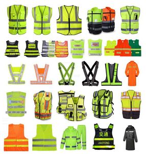 Gilet de sécurité violet antistatique jaune réfléchissant Halloween Hoodies gilet de sauvetage polo de sécurité réfléchissant à manches longues - Product Image 1