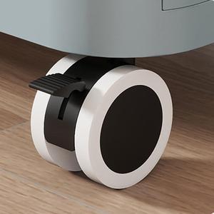 Chariot de rangement mobile en plastique à <span class=keywords><strong>3</strong></span> niveaux avec roulettes, motif ours de dessin animé, pour jouets d'enfants, avec tiroirs - Product Image 5