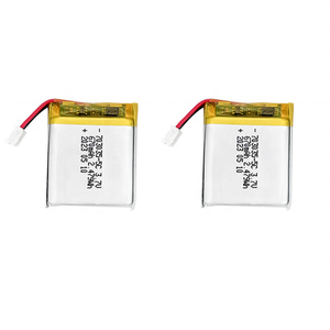 แบตเตอรี่ลิเธียมไอออนแบบแพ็ค รุ่น 703035 5C ดิสชาร์จ 3.7V 670mAh สำหรับอุปกรณ์ให้แสงสว่าง จากโรงงานมืออาชีพ - Product Image 2