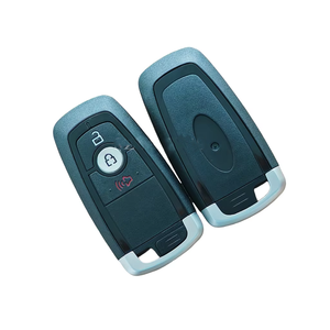 Housse de clé de <span class=keywords><strong>voiture</strong></span> de haute qualité à 3 boutons pour Ford, housse de clé intelligente avec lame HU101 non coupée, accessoires de clé de <span class=keywords><strong>voiture</strong></span>, vente en gros Szvoraus - Product Image 1