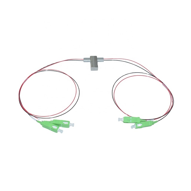 Hilink Fiber Optical Switch 5V FSW 2x2F Mechanical SM High Quality Optical Switch