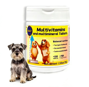 Hoogwaardige, voedingsversterkende, wetenschappelijke formule, veilige multivitamine-taartjes voor huisdieren voor dagelijkse gezondheidsbehoud. - Product Image 1