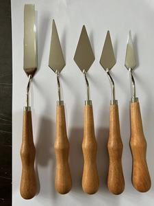 <span class=keywords><strong>Espátula</strong></span> Metálica Multiángulo para <span class=keywords><strong>Pintura</strong></span> <span class=keywords><strong>al</strong></span> <span class=keywords><strong>Óleo</strong></span> <span class=keywords><strong>con</strong></span> Mango de Madera - Product Image 2