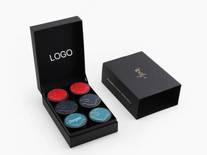 Biểu tượng tùy chỉnh đồ trang sức sang trọng Hộp Quà tặng đám cưới EVA bọt nước hoa hộp với <span class=keywords><strong>EPS</strong></span> EPE XPE miếng bọt biển chèn đóng cửa từ bao bì - Product Image 4