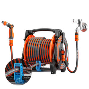Hot New 10/15/20/<span class=keywords><strong>30</strong></span>/40 <span class=keywords><strong>m</strong></span> Rétractable Multi Haute Pression Montage Mural Jardin Lavage De Voiture <span class=keywords><strong>Tuyau</strong></span> <span class=keywords><strong>D</strong></span>'eau Bobine avec Pistolet À Eau En Alliage De Zinc - Product Image 2