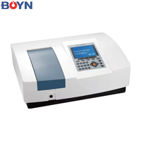 U4000 de alta calidad de doble haz uv-vis color espectrofotómetro con gran chino ventana (LED) Pantalla LCD