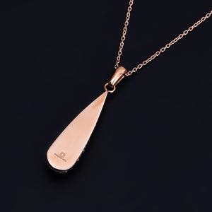 Collier tendance goutte d'eau pour femme, bijoux en cristal à la mode pour fêtes et anniversaires, vente en gros, dropshipping accepté - Product Image 6