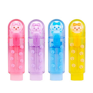 クリエイティブ漫画動物鉛筆消しゴムコンパクトポータブル学生文具クリーンコンパクト - Product Image 1