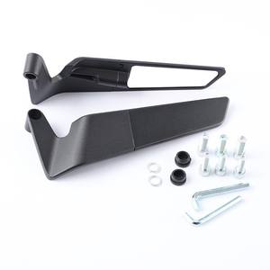 Fonctionne avec <span class=keywords><strong>KTM</strong></span> 250 390 200 690 Rétroviseurs de moto à aile fixe Rétroviseurs à aile furtive réglables - Product Image 1