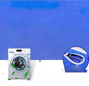 Mopa Plana de Algodón Ecológica Azul, Resistente, para Limpieza de Grandes Áreas, Eliminación de Polvo, Tamaños Personalizados para Hospitales, Hoteles y Comercios - Product Image 2
