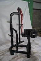 Nouvel équipement de Fitness de gymnastique en acier Commercial multi-fonction hanche fessier jambon Squat formation plaque d'entraînement Machine chargée pour jambe bras