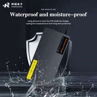 Cargador de Bicicleta Eléctrica de 36V 48V 60V 72V, Resistente al Agua y al Fuego, 60v3a, para Baterías de Plomo-Ácido, con Pantalla LED, Enchufe Estadounidense y Británico