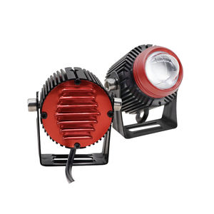 Faro LED Mini para Motocicleta, Proyector de Luz Antiniebla, Doble Color Blanco/Amarillo, MO10, 1 Año de Garantía - Product Image 2
