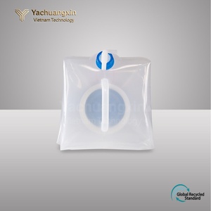 Poche à eau pliable portable 10L en LDPE de qualité alimentaire, étanche, avec robinet, pour le camping en extérieur - Product Image 6