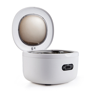 GT SONIC GT-F6 <span class=keywords><strong>Lavadora</strong></span> Ultrasónica Portátil Eléctrica de 40kHz, 35W, Tanque de 750ml, Blanca, Control Digital, Temporizador de 180-900s, Uso Doméstico - Product Image 5