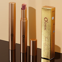 Stick d'ombre à paupières scintillante imperméable à l'eau pour peau foncée, ombre à paupières dégradée avec deux couleurs