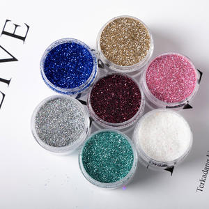 Blockbuster transfronterizo 0,2mm Polvo de cebolla dorada Fantasía Láser Flash Polvo Brillo Flujo Lino Oro Polvo 10g Botella - Product Image 2