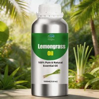 Huile d'extrait d'herbe de citronnelle 100% pure pressée à froid pour l'aromathérapie et le massage corporel, pour tous types de peau