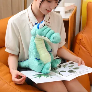 厂家批发搞笑玩具儿童礼品可爱卡通毛绒动物鳄鱼毛绒玩具