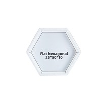 Moule en plastique pour briques hexagonales de protection de pente en génie hydraulique, pour blocs creux planaires de réservoirs et canaux fluviaux