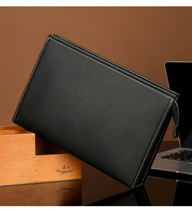Nuevo Bolso de Mano Personalizado para Hombre, Diseño de Diseñador, Piel Sintética Suave, Multifuncional, para Tarjetas y Monedas, Gran Capacidad, Estilo Ejecutivo - Product Image 5