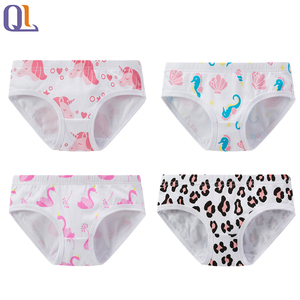 Ropa Interior informal para niñas Unicornio de dibujos animados lindo Bragas para niñas Calzoncillos para niños Ropa interior de algodón para niños - Product Image 1