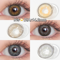 Livraison Gratuite Lentilles de Contact Magister – Vente en Gros de Lentilles de Contact Colorées Personnalisables – Lentilles Souples Naturelles Marron pour la Couleur des Yeux