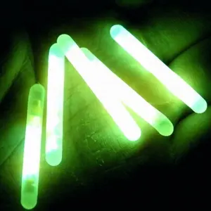 Deep sea fishing 7.5*75mm powder glow stick 3 inch fishing float powder light stick up to 24 hours