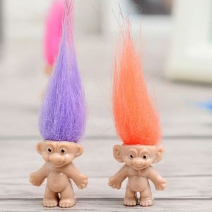 Muñecos Troll de Pelo Colorido, Figuras de Acción de Miembros de la Familia, Juguetes de Muñecos Troll - Product Image 2