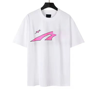 Hell <strong>Shirt</strong> <strong>Top</strong> Quality 100%Cotton Street Wear Oversized Drop Shoulder <strong>Mens</strong> Short Sleeve Vintage Printed Star t <strong>Shirt</strong> for <strong>Men</strong>
