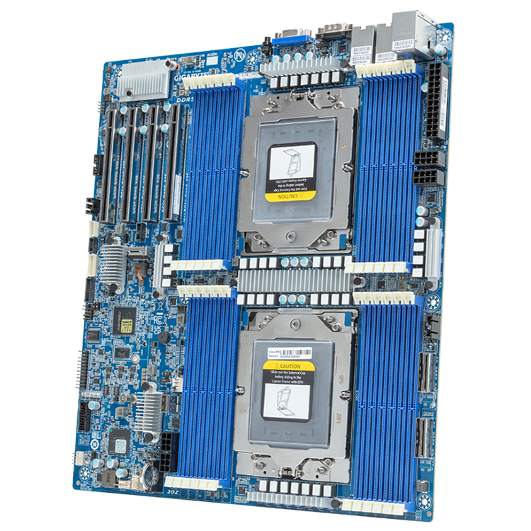 Placa-mãe De Servidor Gigabyte Mz73-lm0 E-atx Com 2 Soquetes Lga