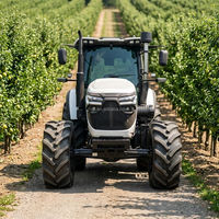Tracteur agricole 4x4, moteur EPA, CE EURO5, 90 ch, 100 ch, compact, mini-tracteur, tracteur de ferme, tracteur de jardin avec cabine