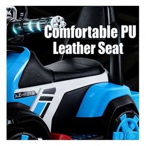 รถยนต์ไฟฟ้าสำหรับเด็กอายุ 2-4 ปี รุ่น Unisex 12V ดีไซน์รถขุด/รถแทรกเตอร์ ทำจากพลาสติก ใช้พลังงานจากแบตเตอรี่ - Product Image 5