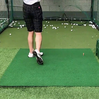Tapis d'entraînement de golf simulateur 3D Air Flex Layer - Utilisation en extérieur sur une piste de golf - 1500x1500mm - 35mm d'épaisseur