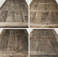 Tables à café rondes en bois massif, rustique, vintage, salon, pour la maison