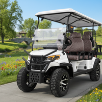 Vente directe d'usine de voiturettes de golf à 4 roues à essence et de mini-véhicules de tourisme avec une vitesse de 50 à 70 km/h