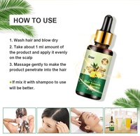 Sérum de soin Anti-calvitie, 30ML, soin pour la perte de cheveux, solution naturelle pour hommes, Essence, gingembre, Essence, vente en gros