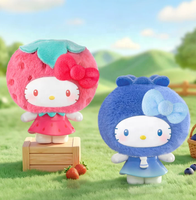 100% Original Hello Kt Fruit Paradise Series Blind Box 8 Boîtes Ensemble Complet Poupée en Peluche Douce Mignonne Pendentif de Sac Ornement Enfants